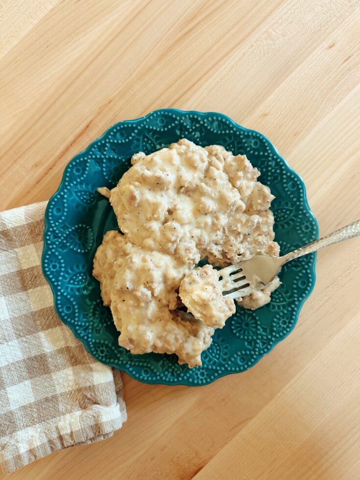 Einkorn Sausage Gravy