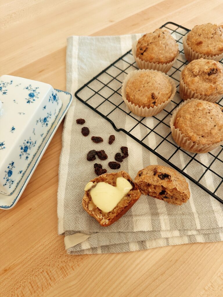 The Most Healthy Banana Nut Oat Muffins
