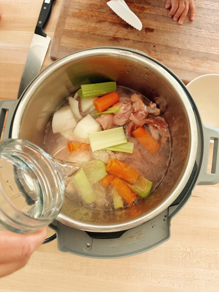 Homemade Chicken Bone Broth