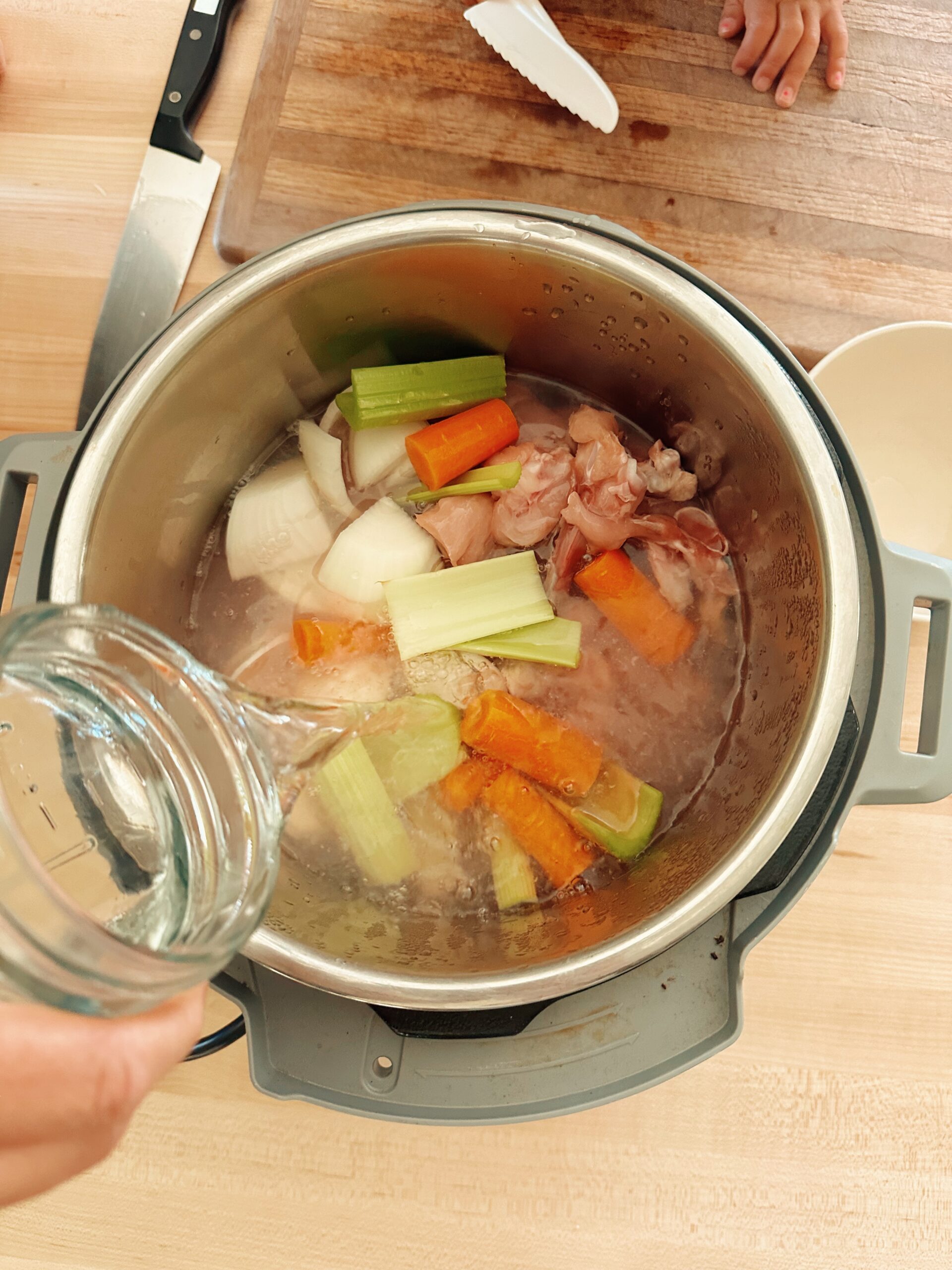 Easy Homemade Instant Pot Chicken Bone Broth
